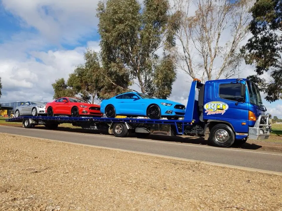 Vintage cars transported